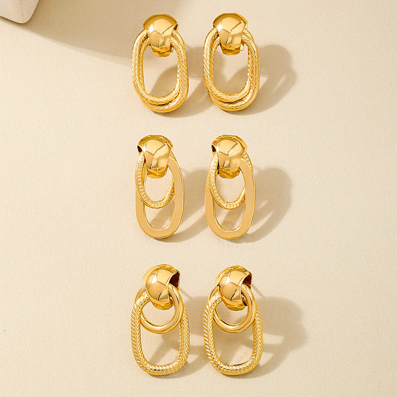 Planderful Vienna Verve Earrings Set – Fashionable Versatile Design