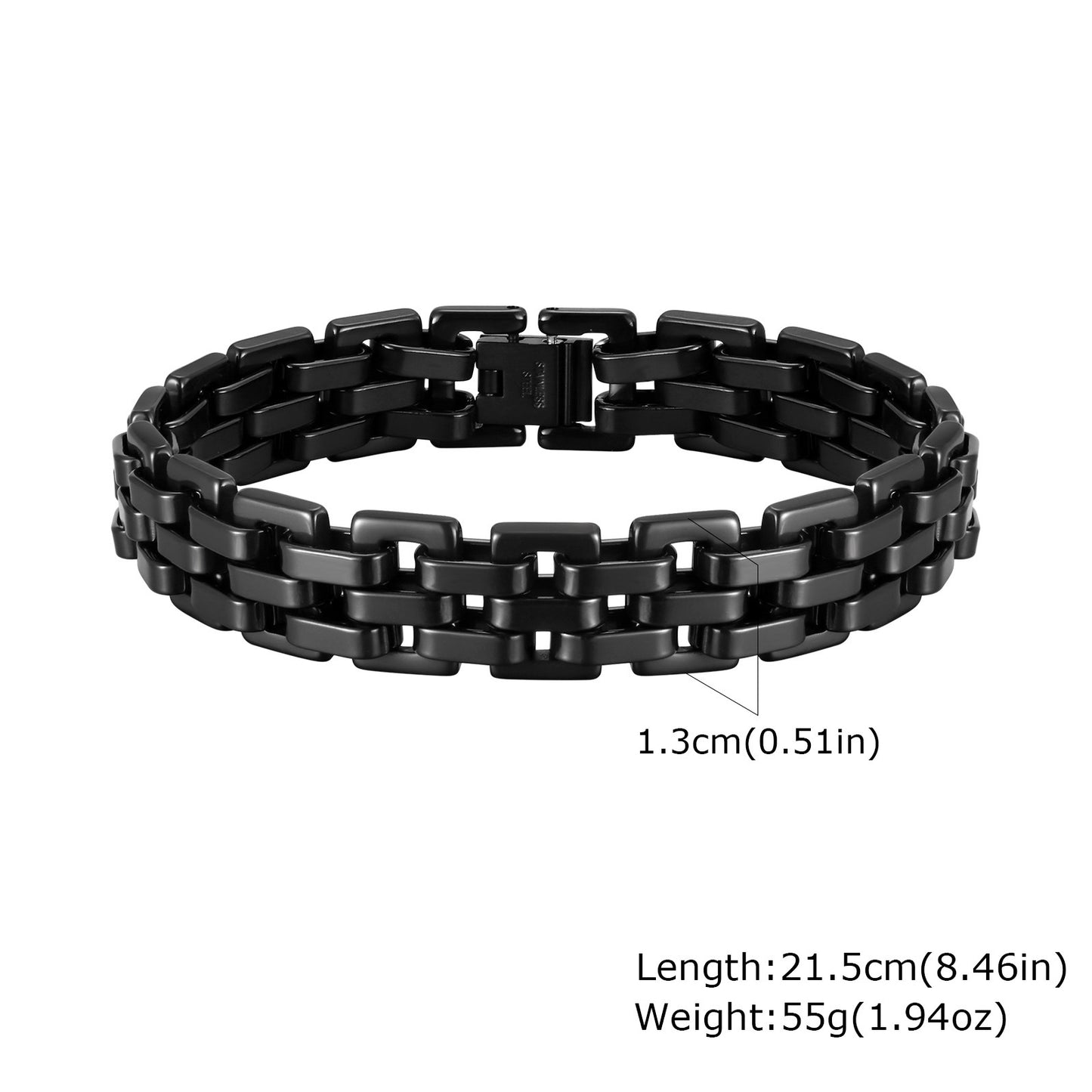 Planderful Mens Stainless Steel Bracelet Exquisite Everyday