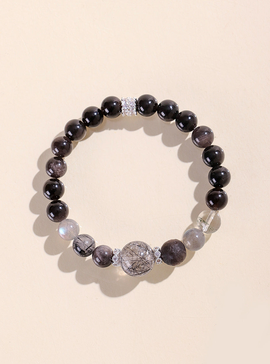 Planderful Fortune's Favor Bracelet – Elegant Crystal Beaded Design