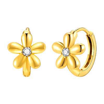 Zircon Heart Earrings — Nine Styles
