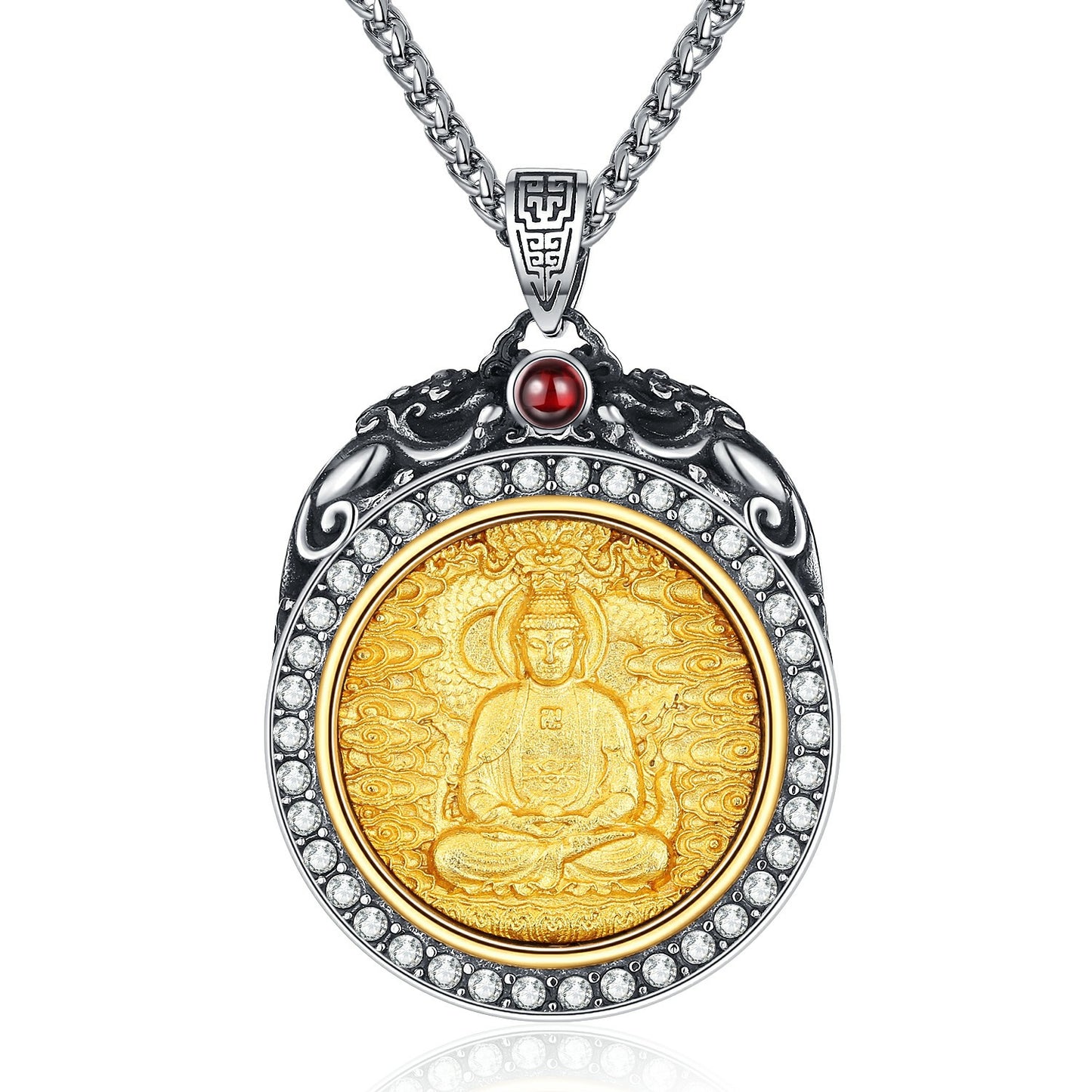 Zircon Necklace – Vintage for Men