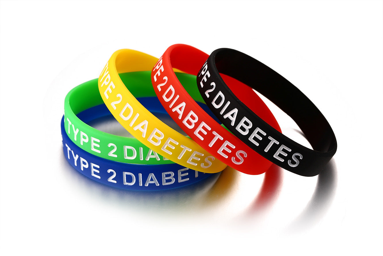 Medical Logo Men and Women Silicone Bracelet Set of 5 Colors