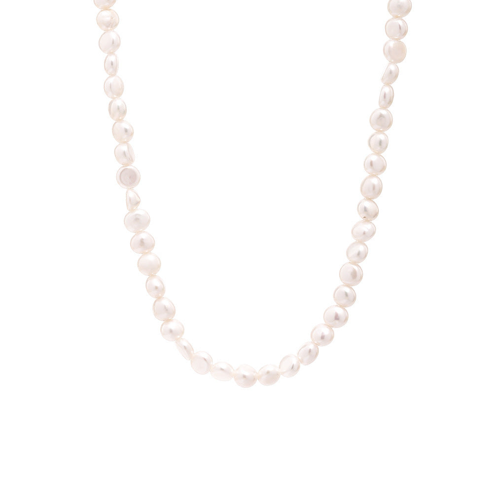 Planderful Freshwater Pearl Necklace Light Luxury Women