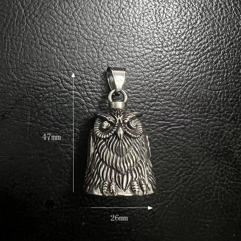 Punk Owl Stainless Steel Jewelry