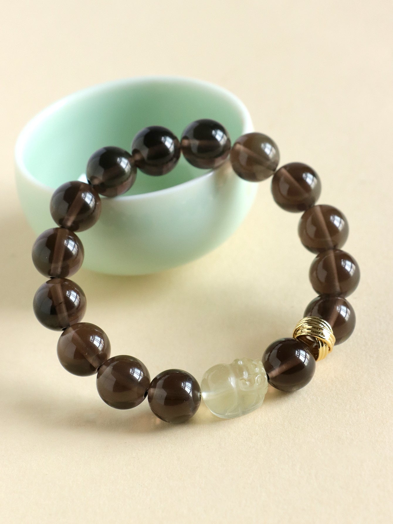 Planderful Fortune's Favor Bracelet – High-End Amethyst and Lemon Crystal Design