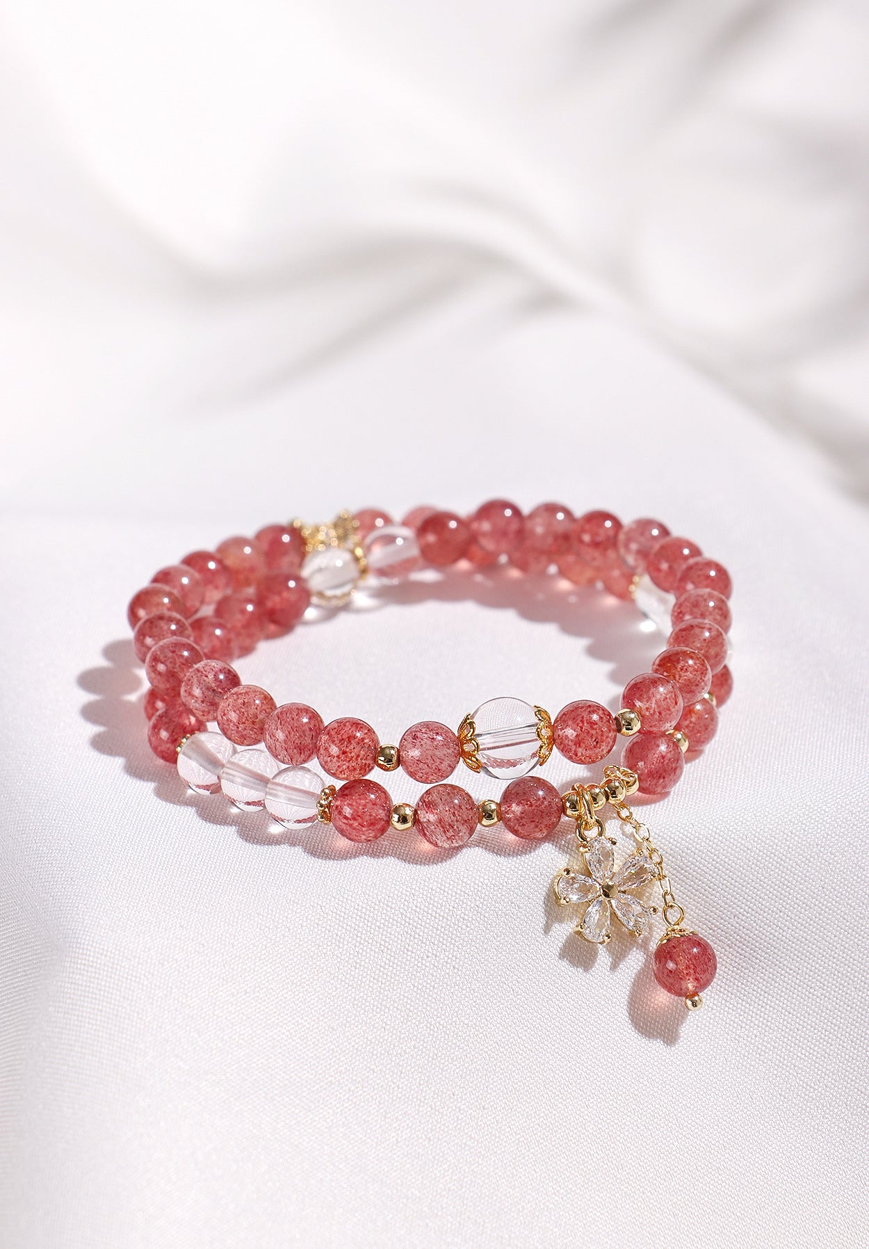 Planderful Fortune's Favor Bracelet – Fresh and Sweet Crystal Elegance