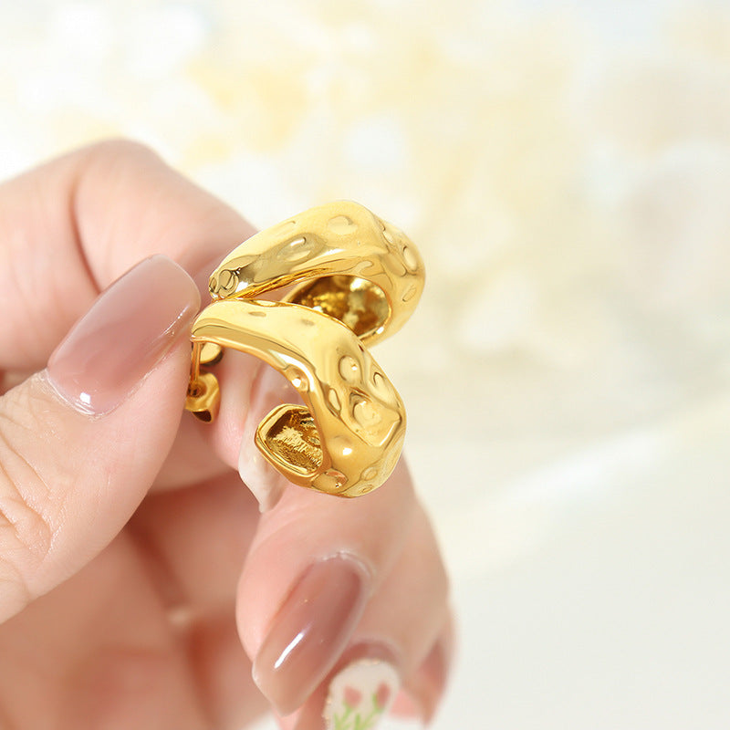 Chic Parisian Vibes Earrings - Premium Quality Metal Jewelry for Women