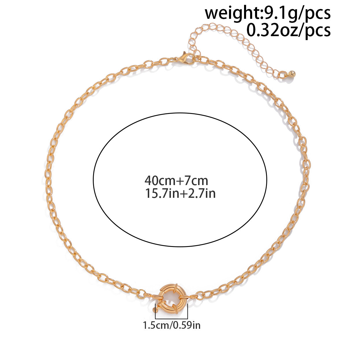 Minimalist Everyday Chain Necklace