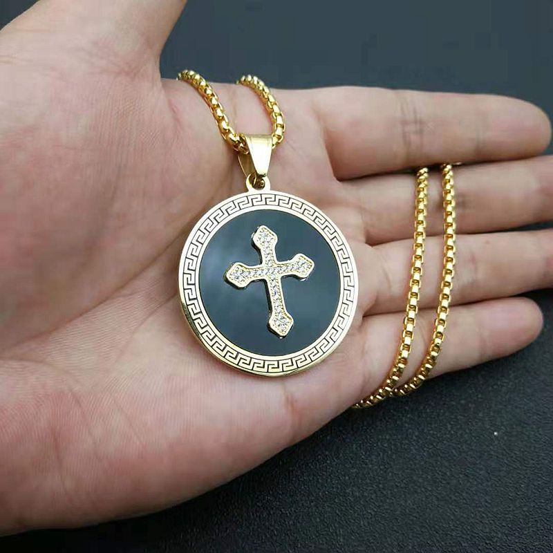 Steel Necklace – Minimalist Hip Hop Pendant