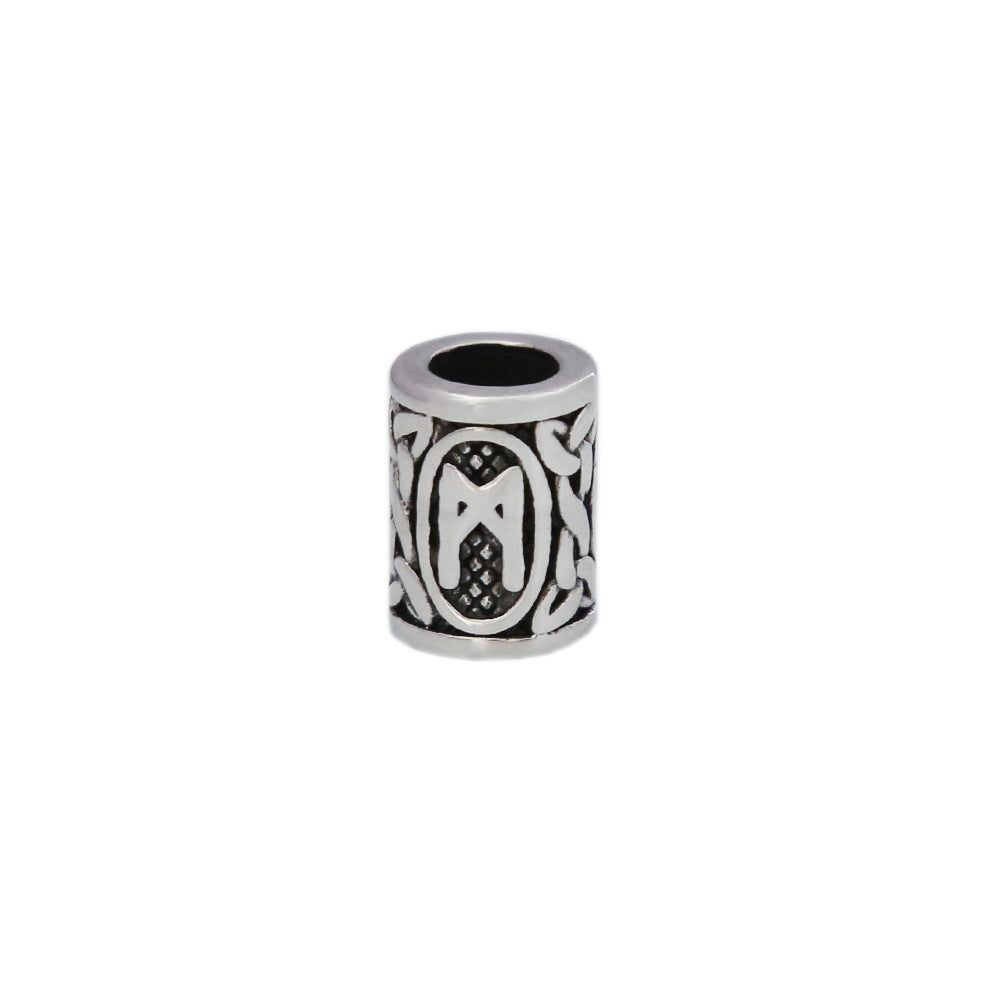 New Retro Stainless Steel Beads Viking Luhn Accessories Wholesale for Men