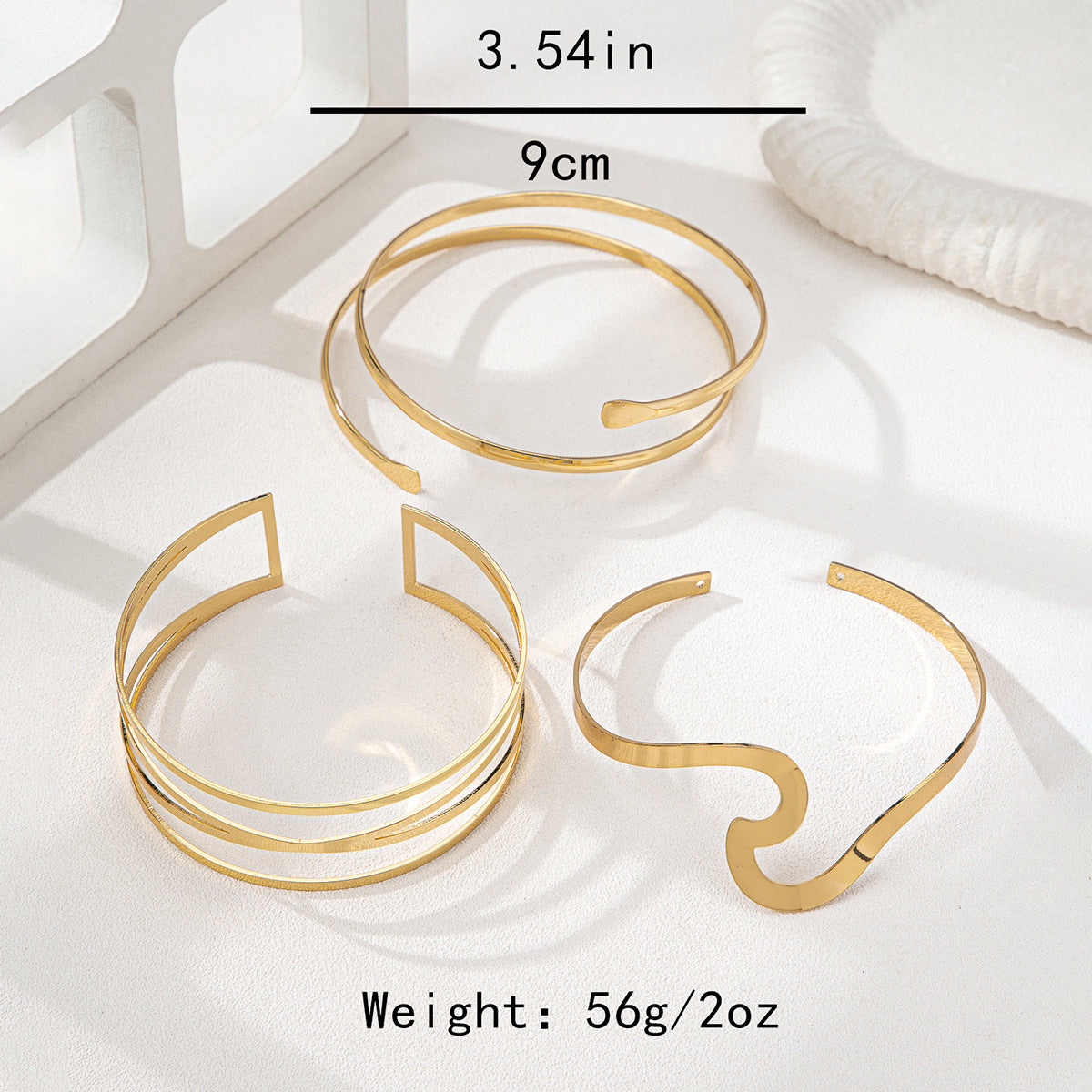 Planderful Vienna Verve Arm Ring – Stylish Minimalist Design