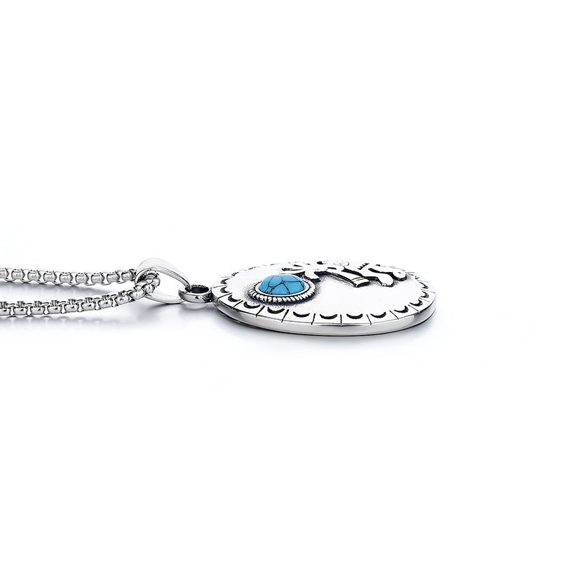Steel Necklace – Statement Hip-Hop Pendant