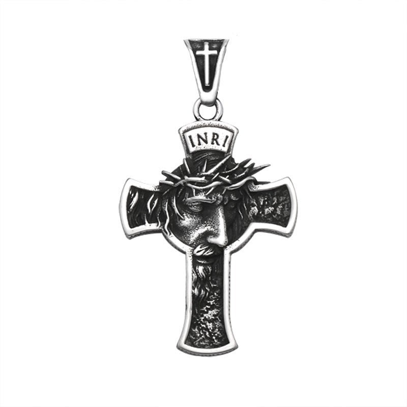 Stainless Steel Cross Pendant for Men - Exclusive Wholesale Collection