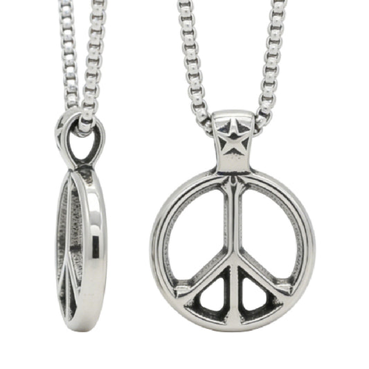 Peace Pendant For Unisex Style Retro Anti War Logo Shield By Planderful Everyday Genie