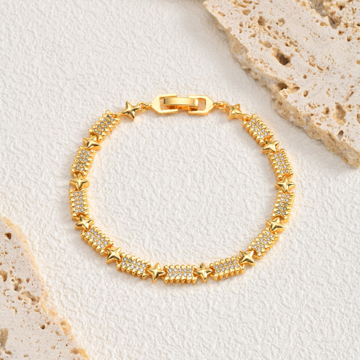 Zircon Copper Bracelet
