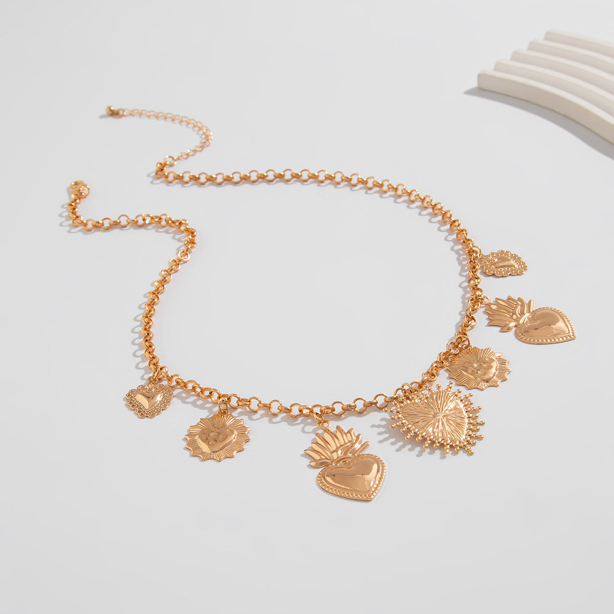 Planderful Vienna Verve Necklace – Elegant Imitation Pearl Fringe Design