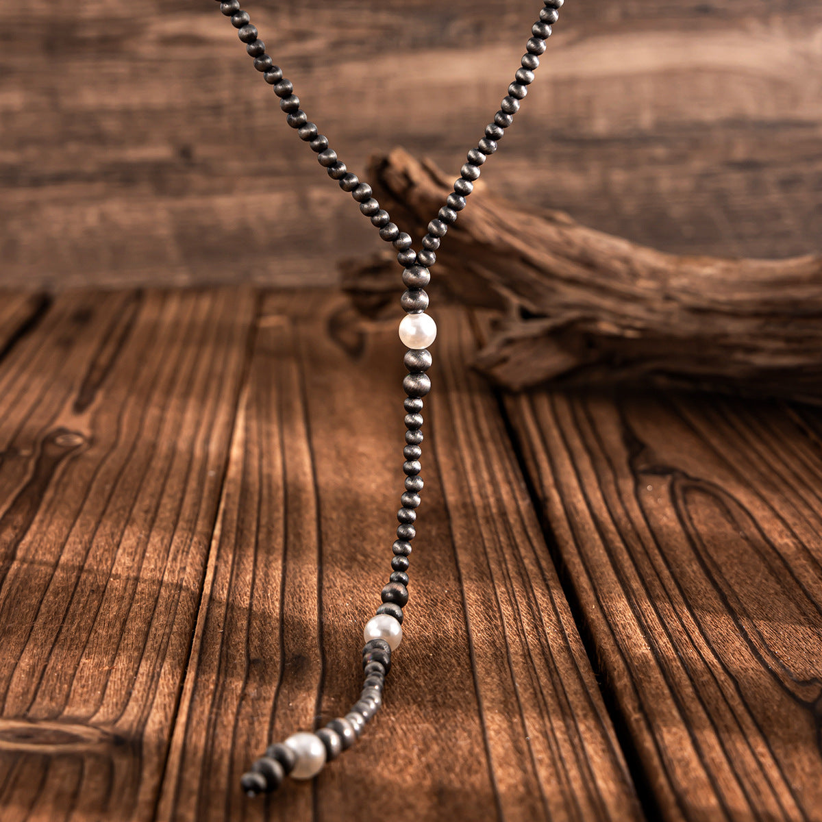 Planderful Vienna Verve Necklace – Elegant Beaded Tassel Design