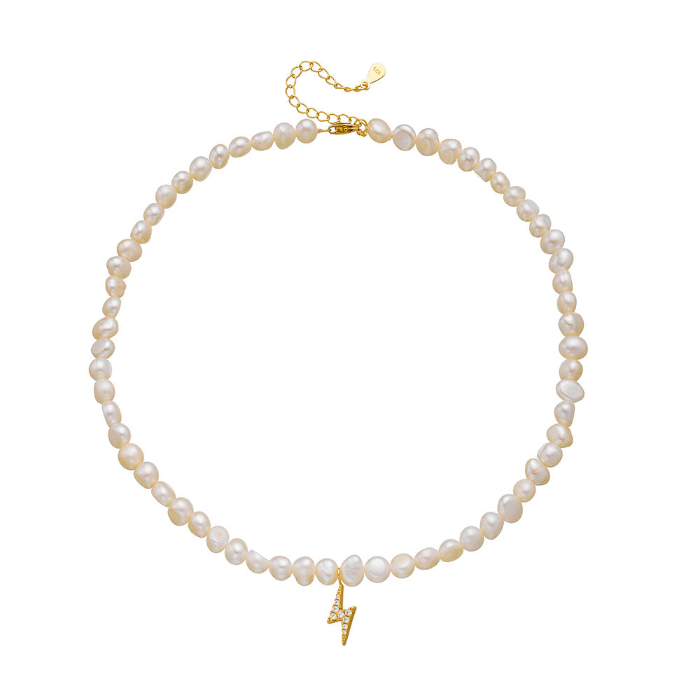 Style Beaded Necklace Elegant Atmosphere Freshwater Aquaculture Pearl