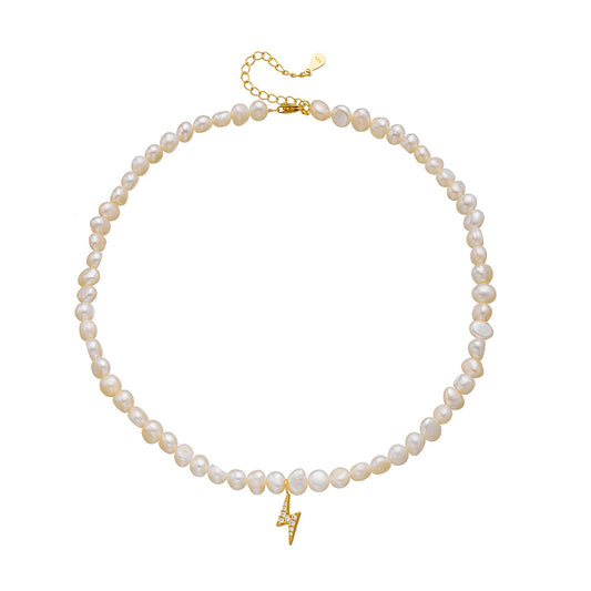Style Beaded Necklace Elegant Atmosphere Freshwater Aquaculture Pearl