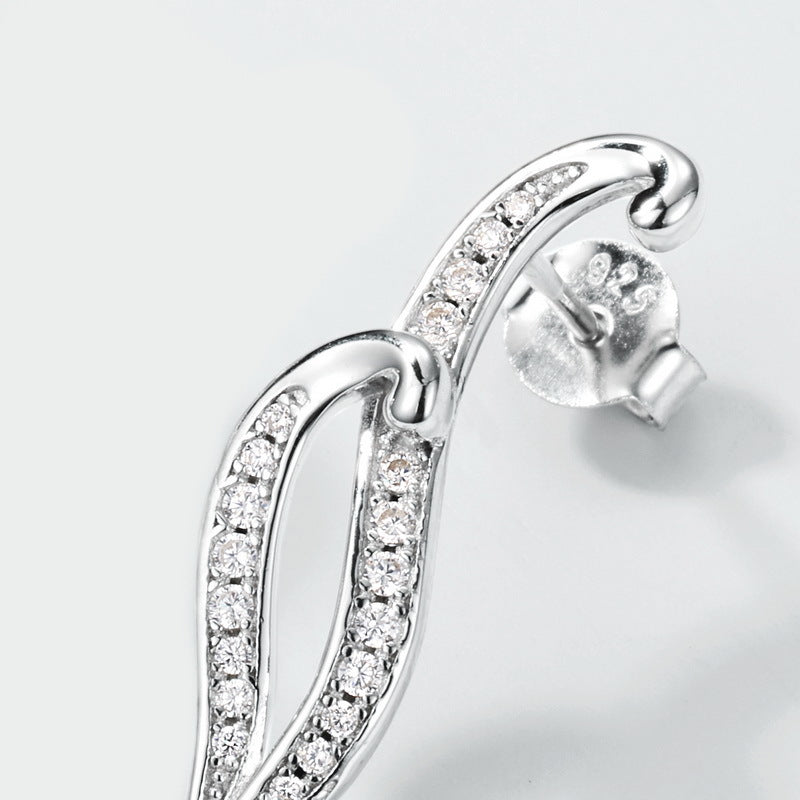 Planderful Everyday Genie Earrings – Exaggerated Colorful Blue Moonlight Design