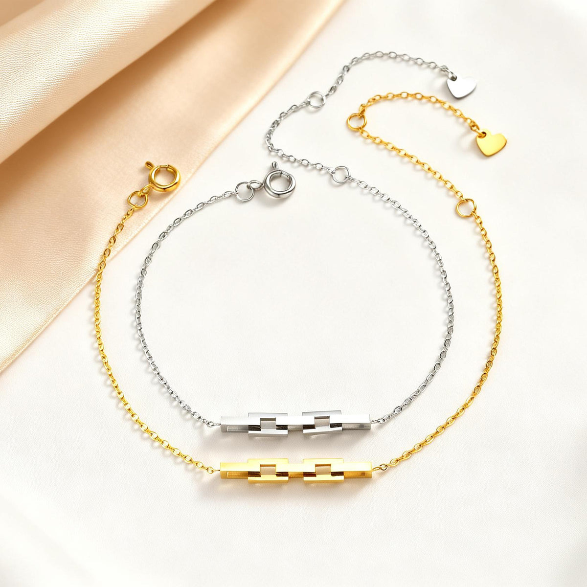 Gold-Plated Stainless Steel Bracelet Unisex