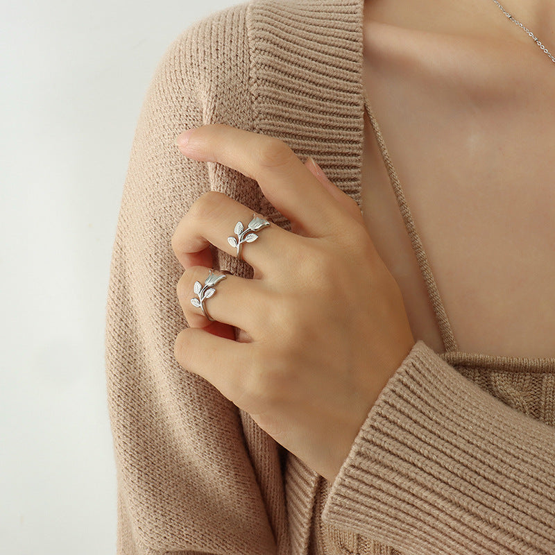 Rose Gold Korean Celebrity Jewelry Set - Fashionable Accessories for Instagram Trendsetters