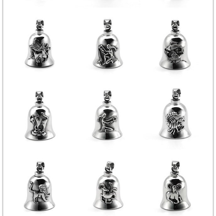 Punk Stainless Steel Pendant Necklace