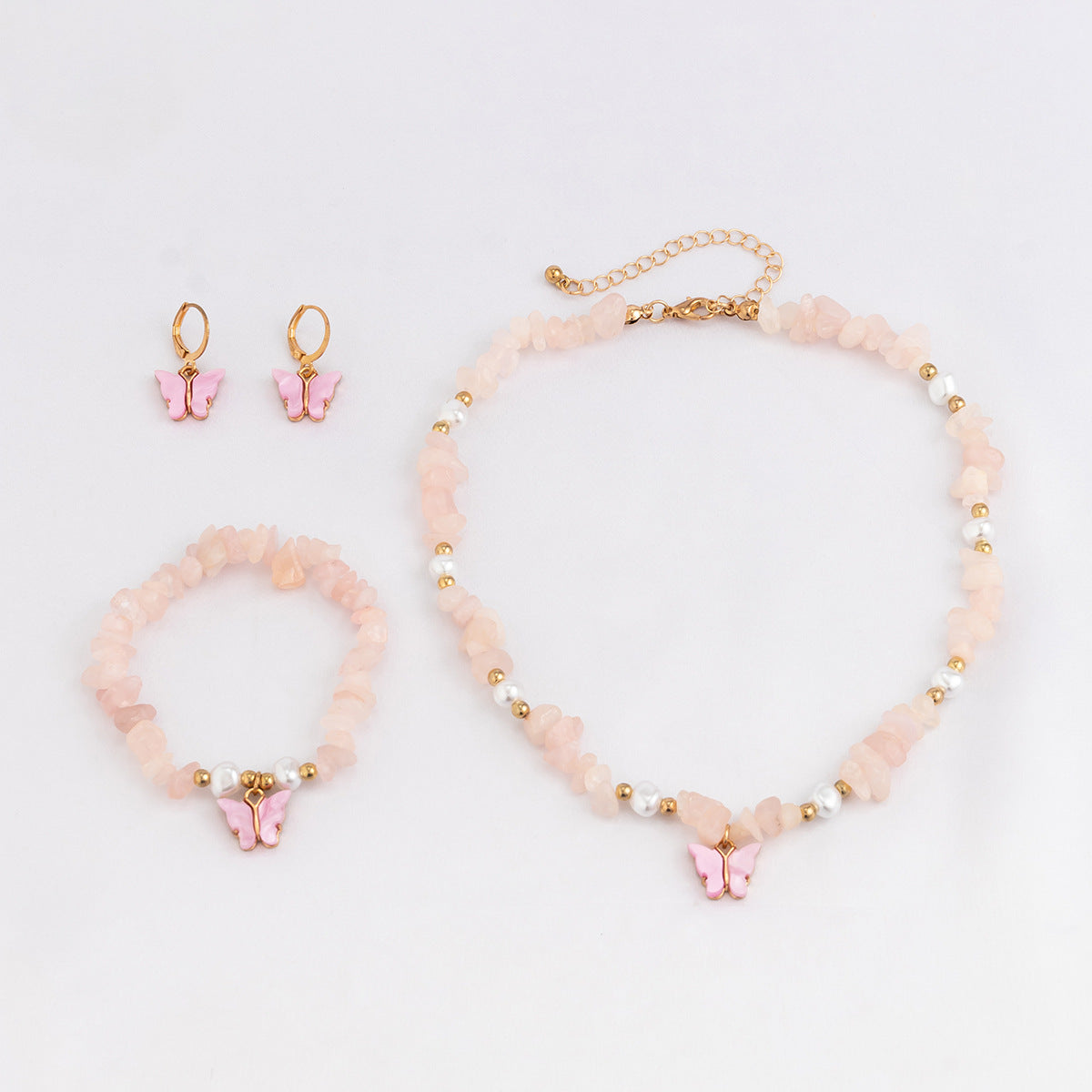 Vibrant Butterfly Necklace from Planderful Collection's Vienna Verve Line in Summer Holiday Style.