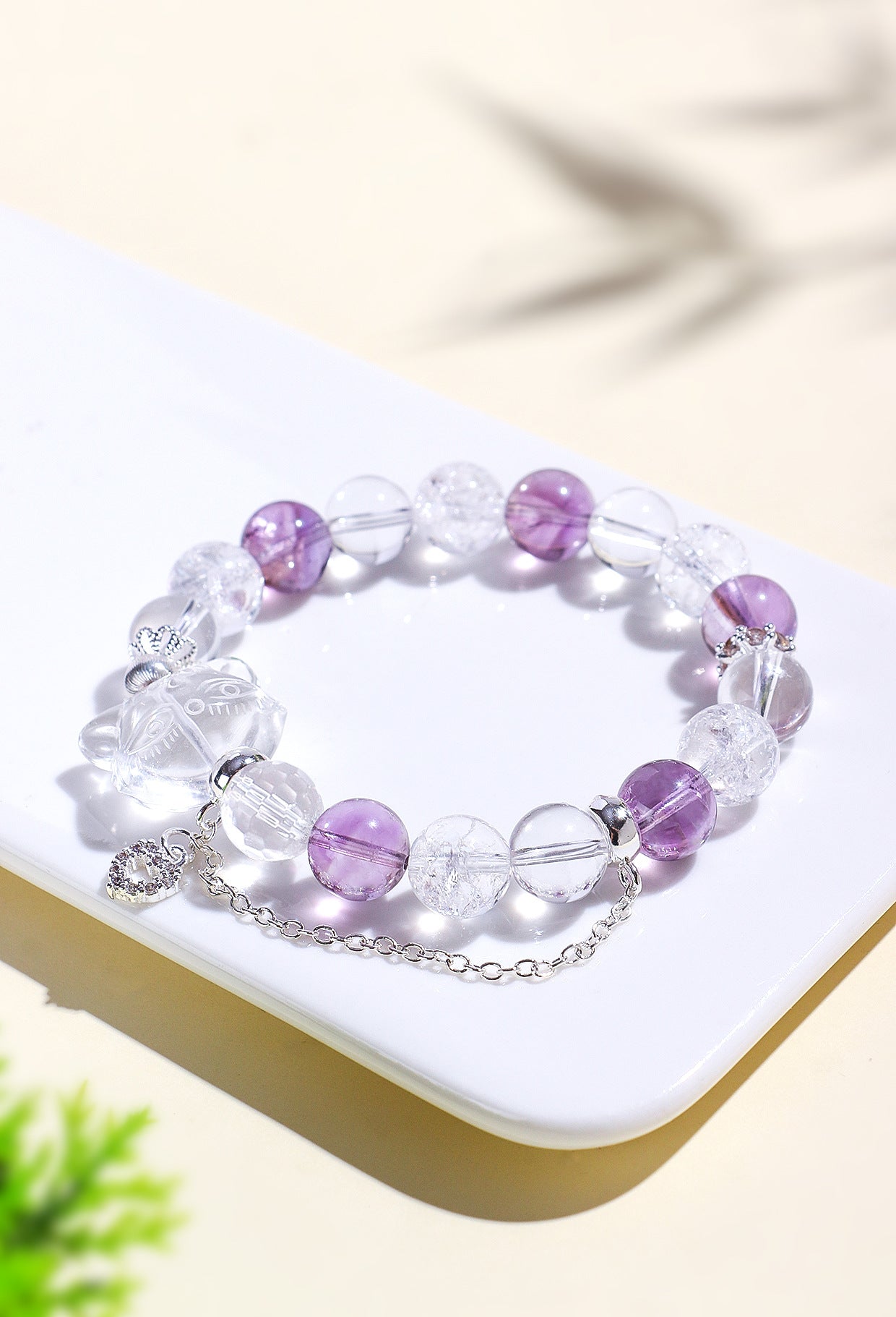Planderful Fortune's Favor Bracelet – Fresh and Sweet Amethyst Crystal Design