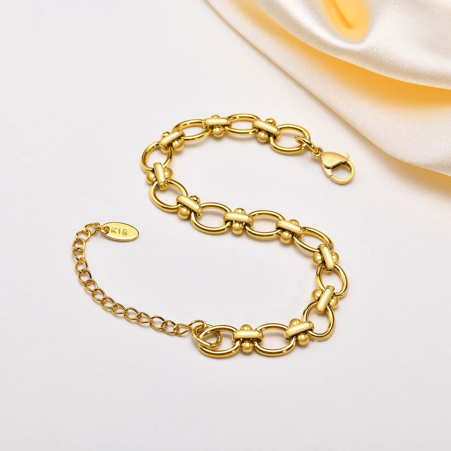 Gold Stainless Steel Handmade Chain Jewelry for Women