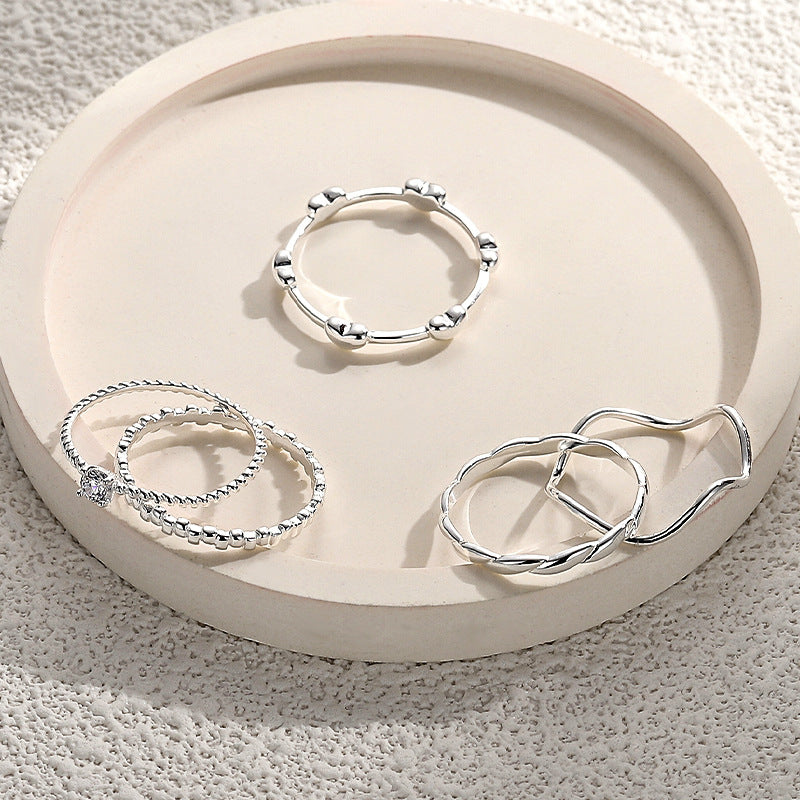 Minimalist Solid 925 Sterling Silver Ring