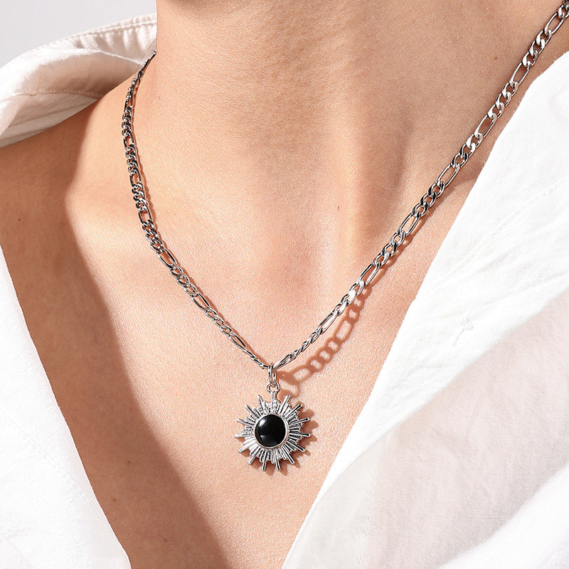 Elegant Sunflower Palace Style Necklace - Vienna Verve Collection