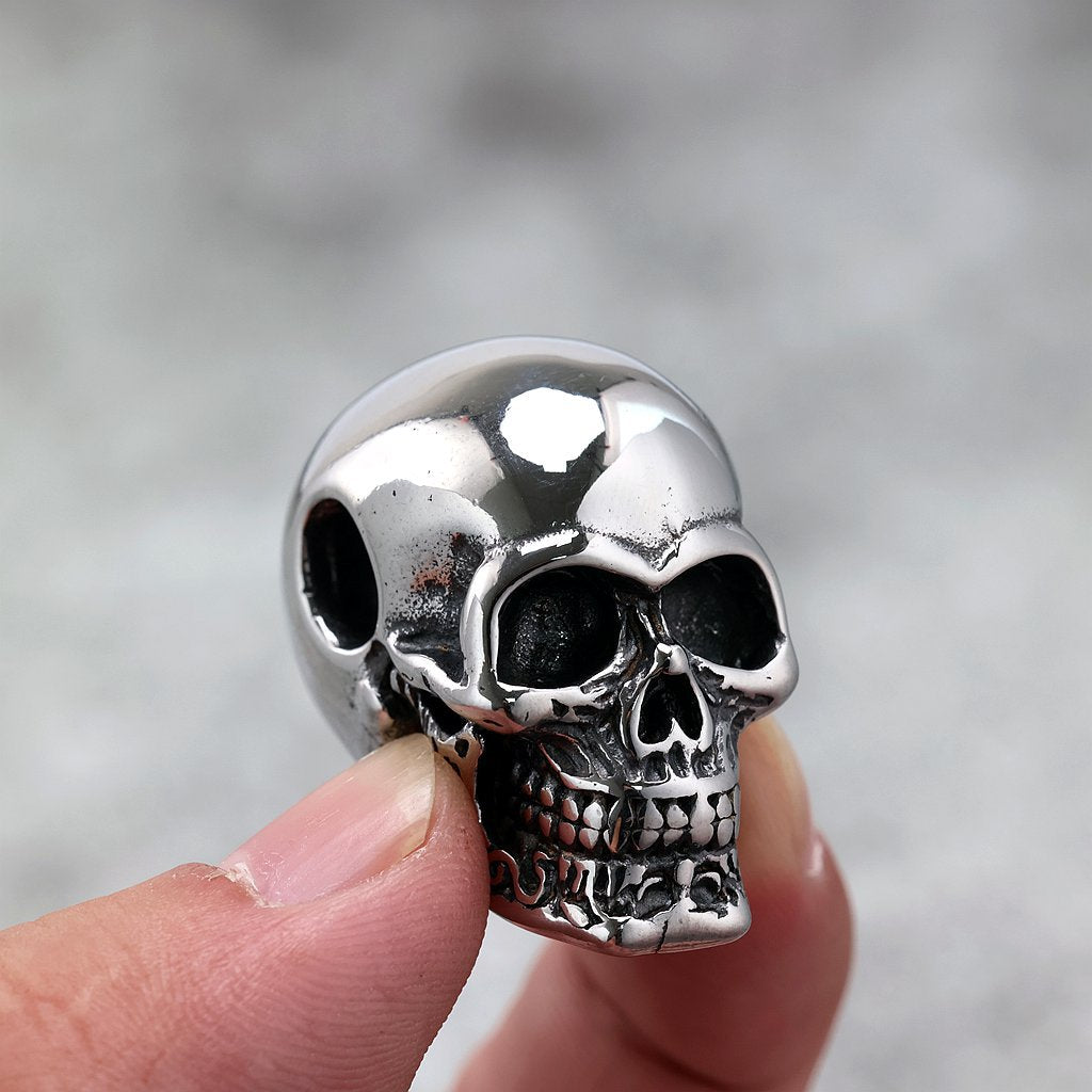 Punk Skull Stainless Steel Men's Pendant Necklace