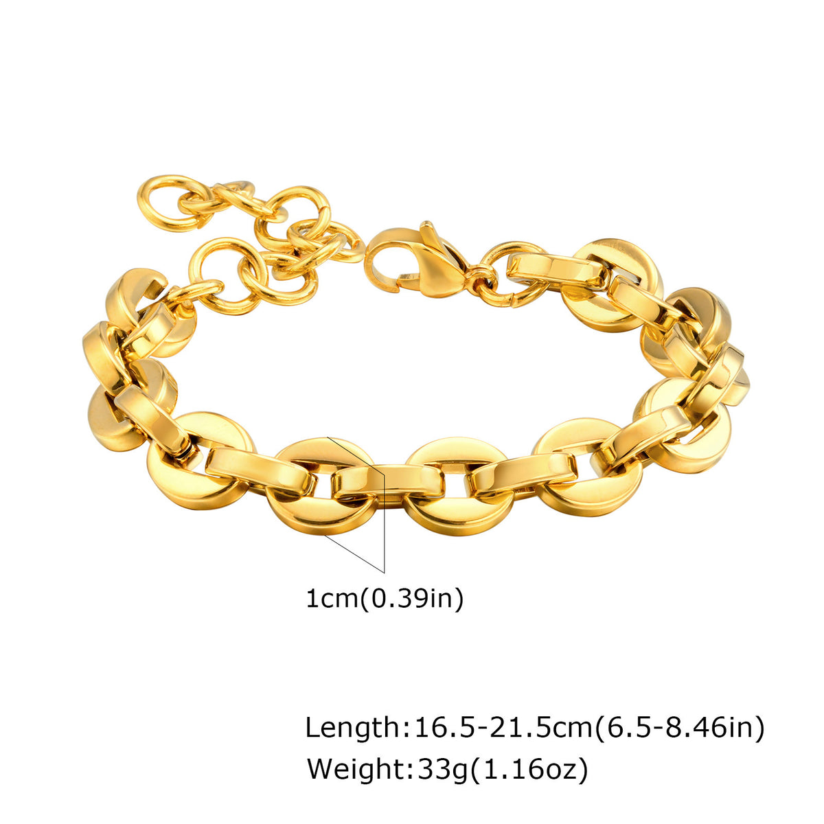 Simple And Stylish Personalized Stainless Steel Bracelet