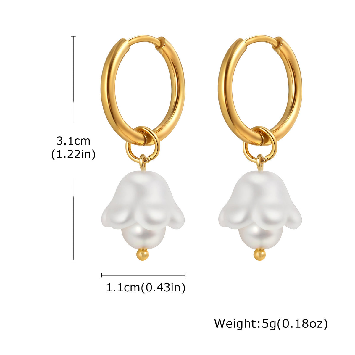 Stainless Steel Vintage Earrings