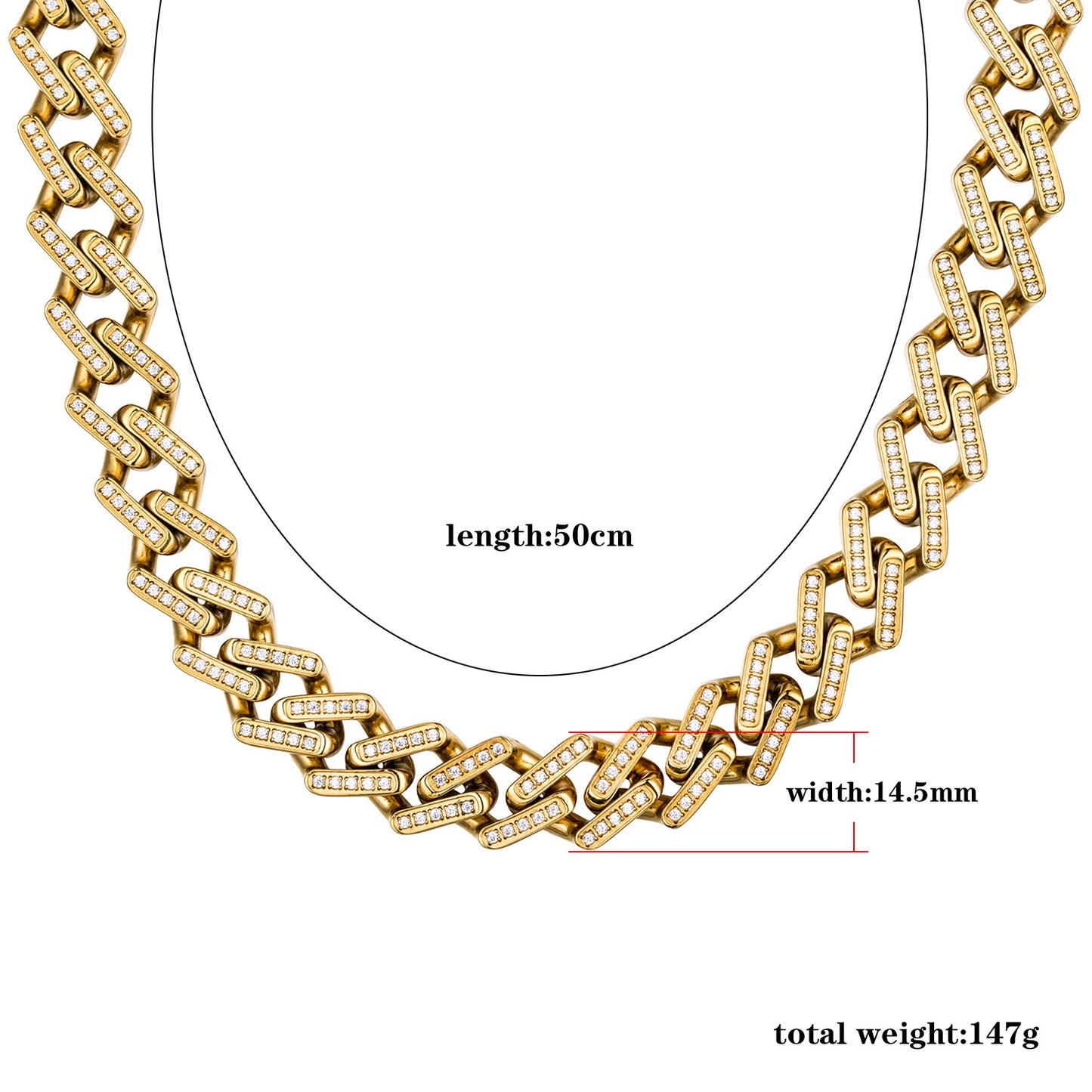 Steel Necklace – Statement For Men