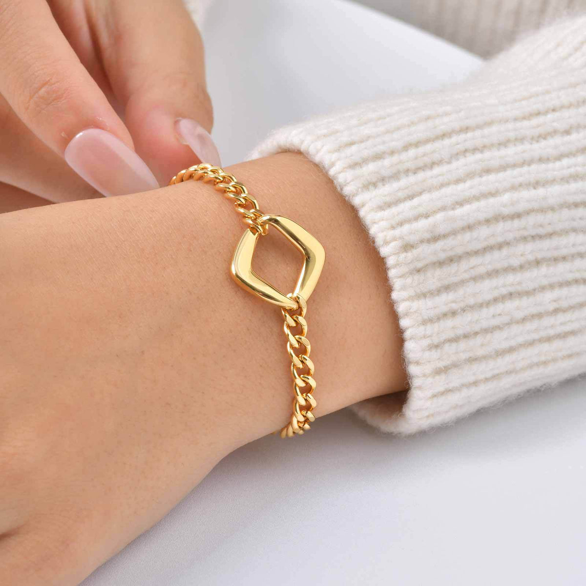 Cuban Chain Stainless Steel Bracelet