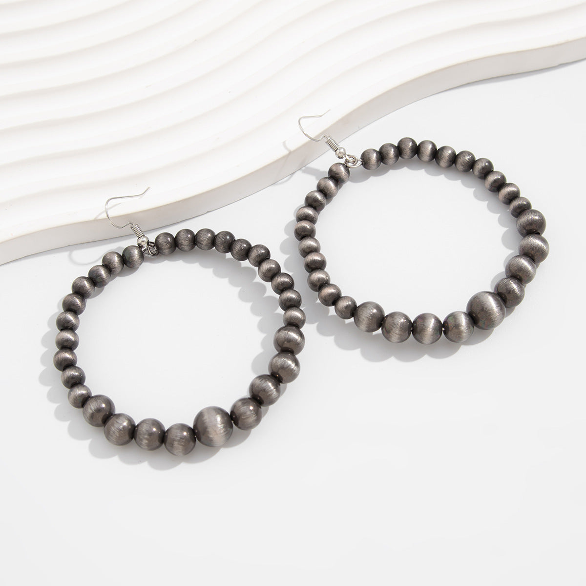 Planderful Vienna Verve Earrings – Personalized Retro Geometric Design