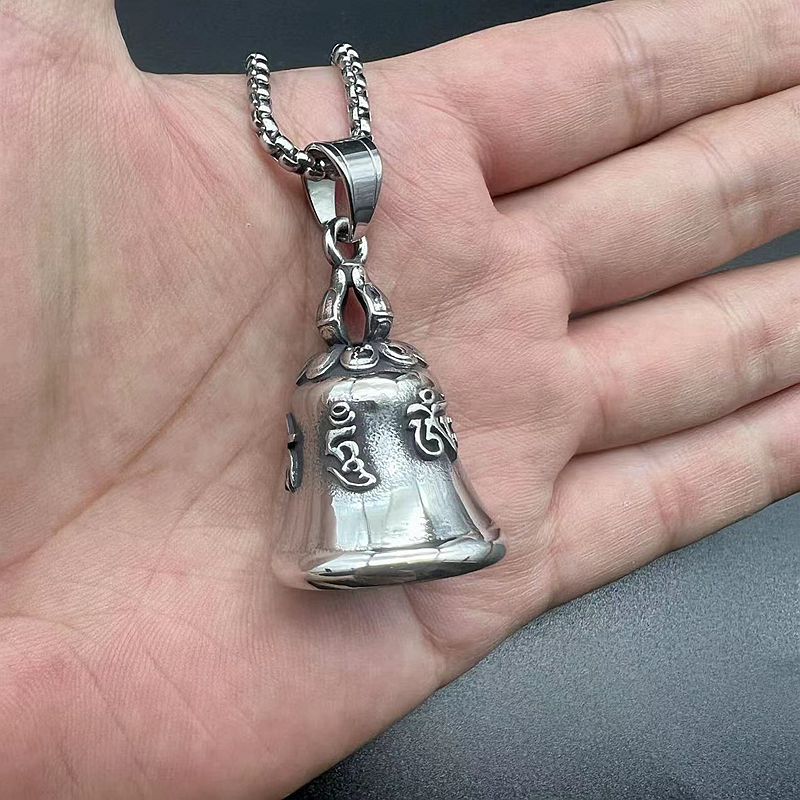 Locomotive Stainless Steel Pendant Necklace