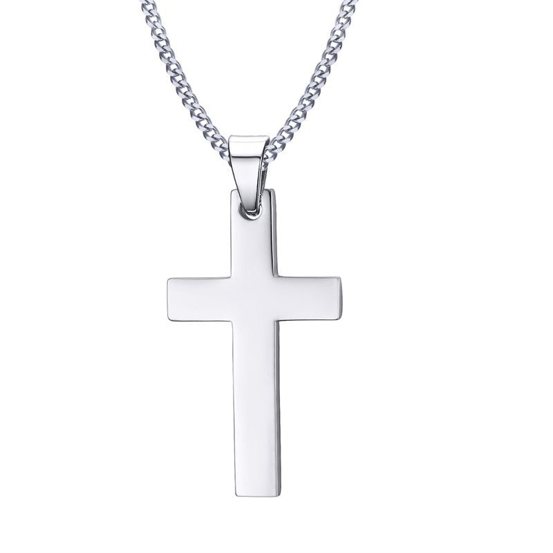 Cross Stainless Steel Necklace for Men