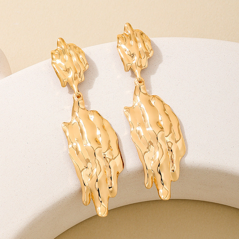 Planderful Vienna Verve Earrings – Creative Irregular Geometric Design