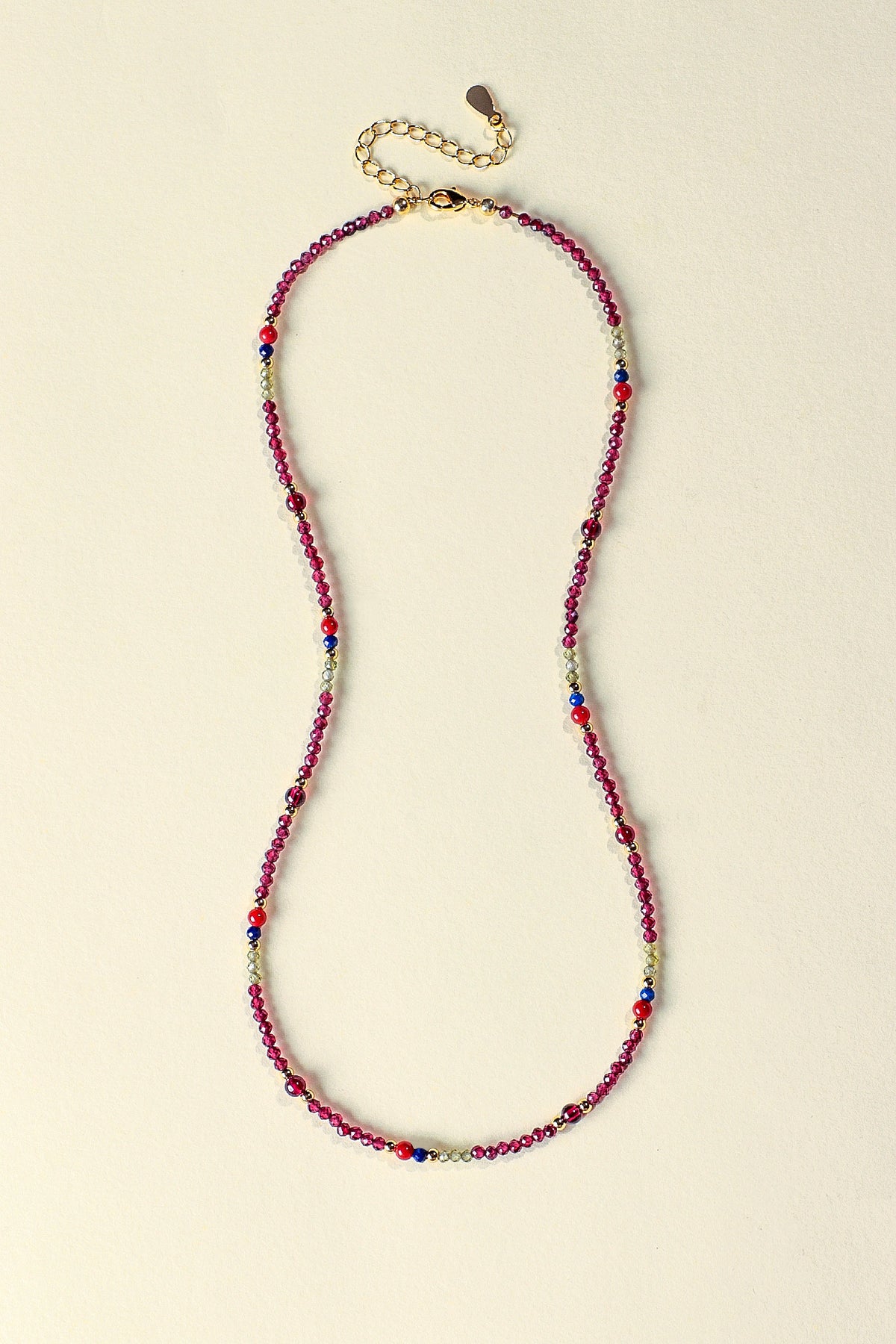 Lapis Lazuli Faceted Necklace