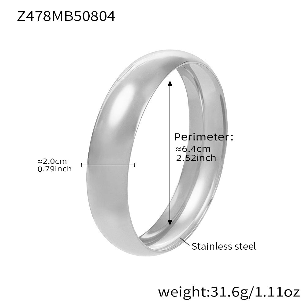 Planderful Everyday Genie Stainless Steel Polished Bracelet