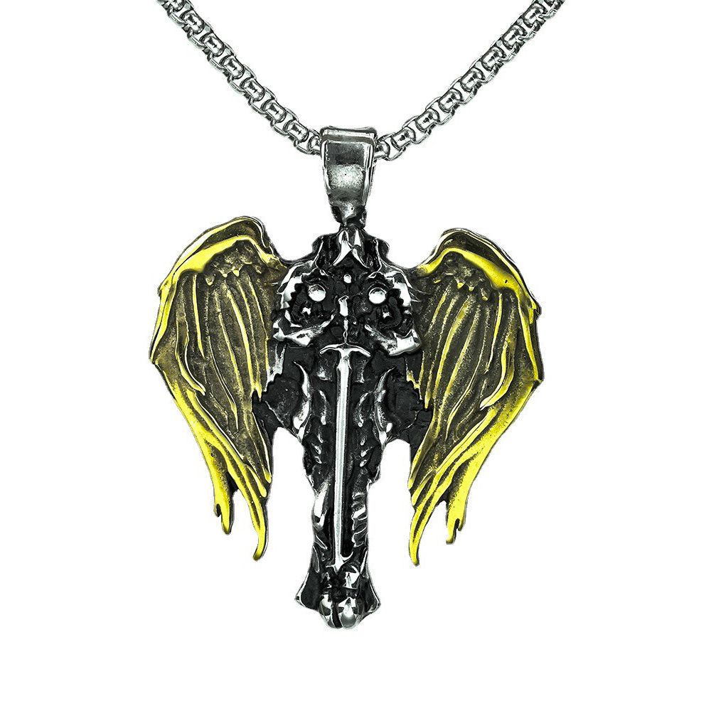 European and American Jewelry Wholesale Viking Odin Pendant Necklace