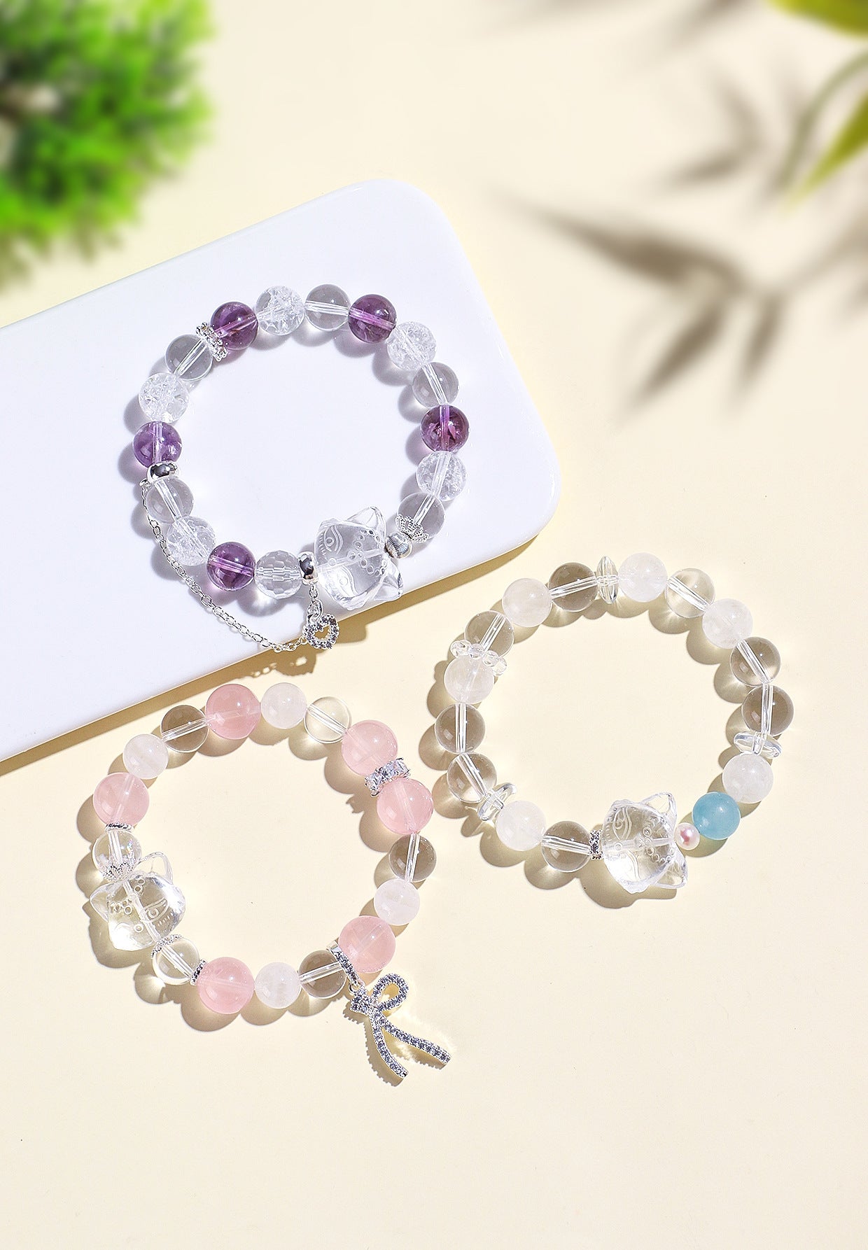 Planderful Fortune's Favor Bracelet – Fresh and Sweet Amethyst Crystal Design