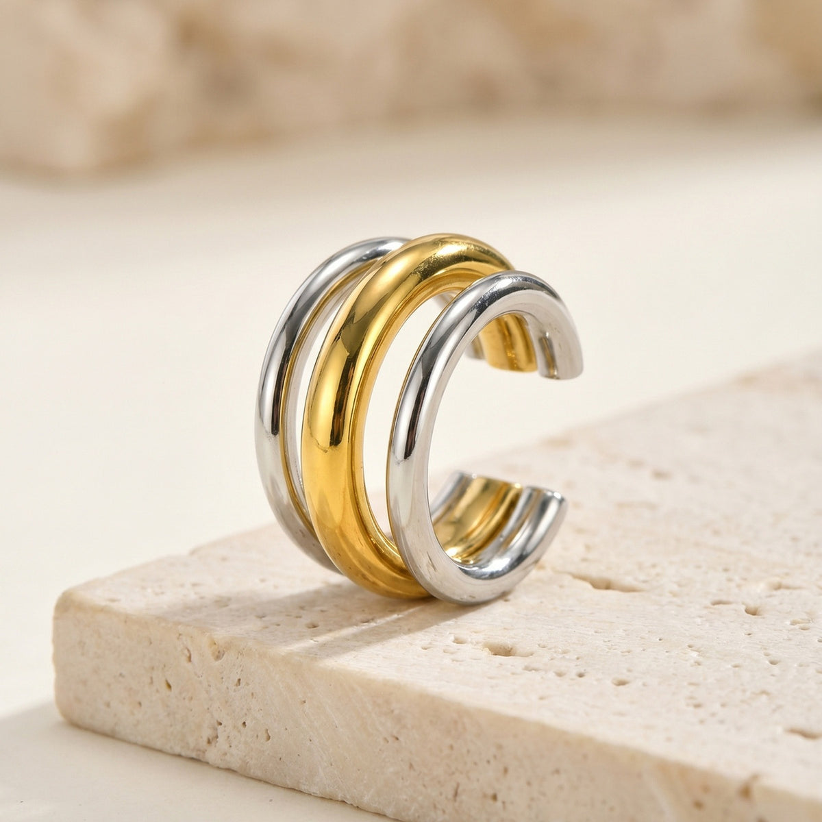 Stainless Steel Single Earring