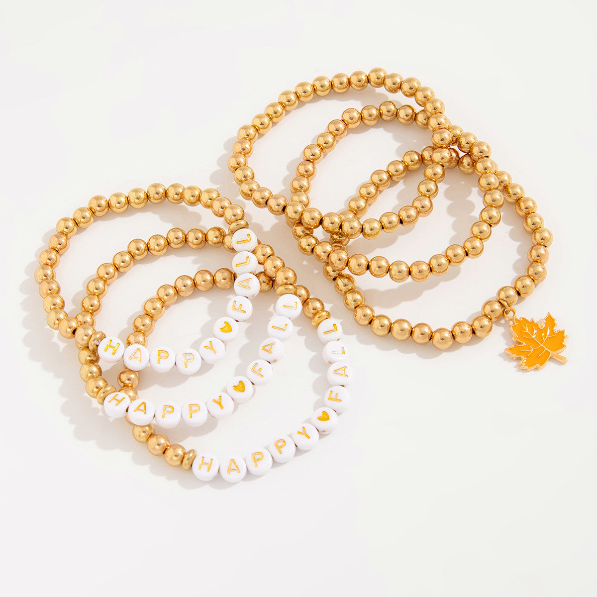 Planderful Thanksgiving Turkey Pendant Bracelet Personalized Letter Pumpkin Gift For Women