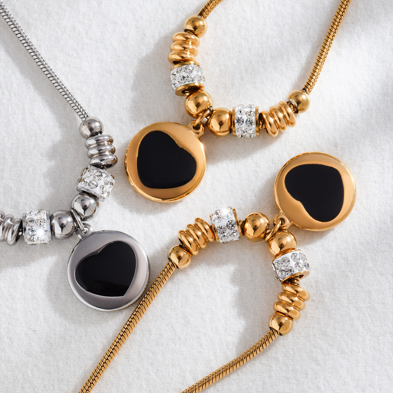 Planderful Everyday Genie Zircon Enamel Bracelet For Women