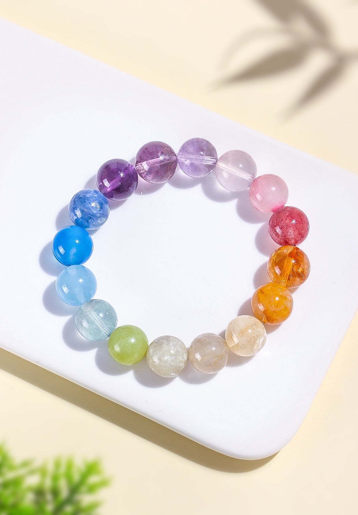 Planderful Fortune's Favor Beaded Bracelet – Fresh and Sweet Crystal Design