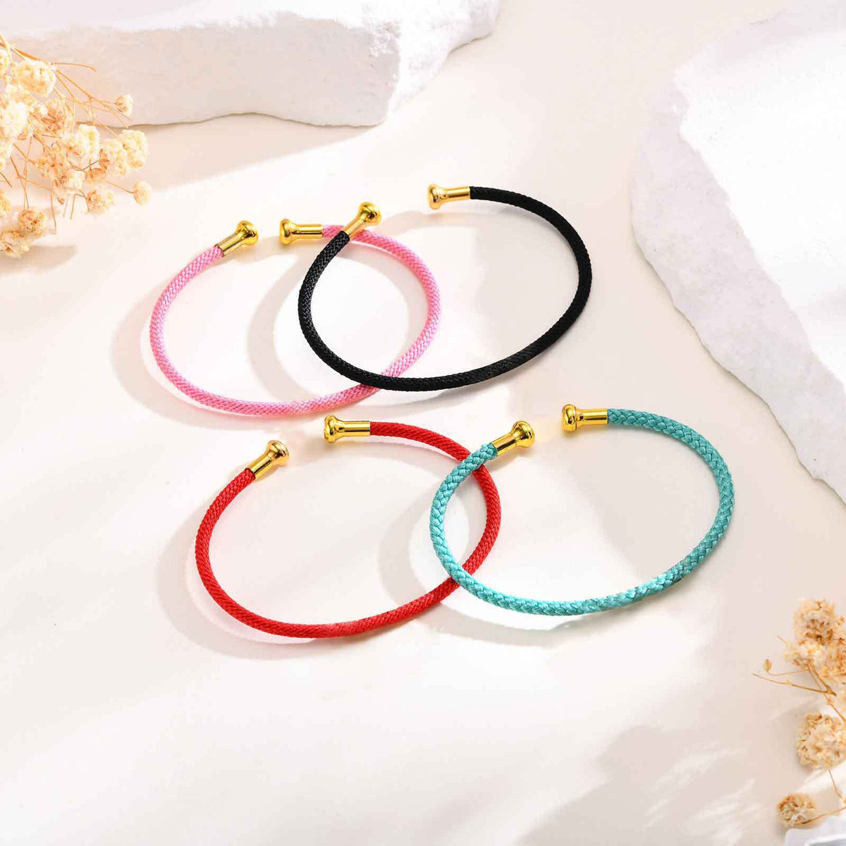 Braided Vintage Copper Bracelet